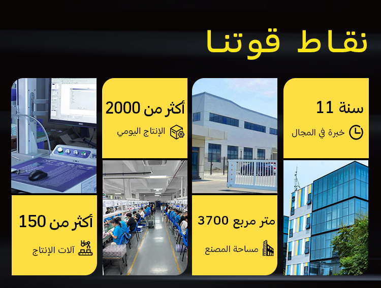بنك طاقة بـ 4 منافذ لمشاركة الشاشة